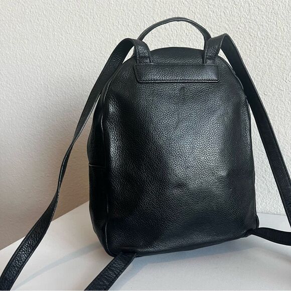 KATE SPADE Black Leather Mini Emma Lina Hudson Backpack Shoulder Bag - Picture 8 of 11